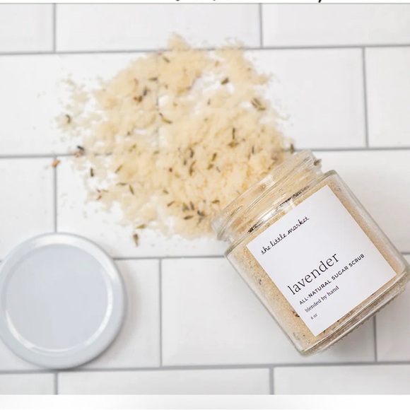 The Little Market Sugar Scrub Lavender (6oz) - Picture 2 of 5